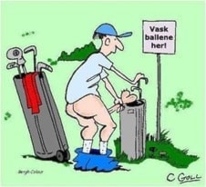 Aprilgolf for katter